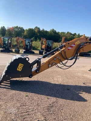 New | in-Stock 2024 CASE WX140E Wheel Excavators Vermont US | Beauregard Equipment #1511207