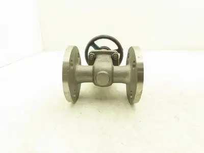 Sharpe 35116 1" Gate Valve ANSI Class 150 275psi @ 100° F CF8M SS Rising Stem