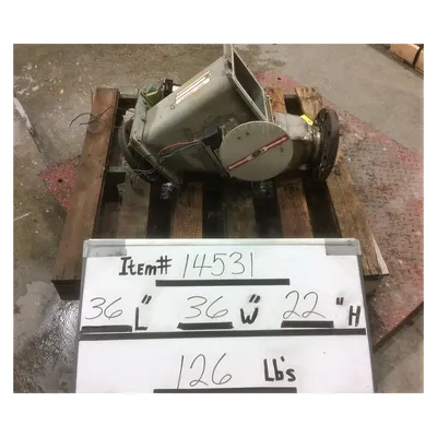 Used Flo-tronics 6"X6" Diverter Valve - Stainless Steel