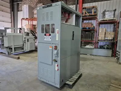 Double Fused Interrupter Switch 5 kV, 4160 Volts & Conduit Cabinet