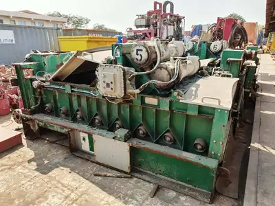 (5) Derrick FLC-514 VE Vapor Extraction Flo-Line Cleaner shale shakers.