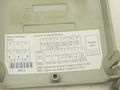 Allen Bradley 22A-A8P0N114 PowerFlex 4 Variable AC Drive VFD 2Hp 240V 1PH Input