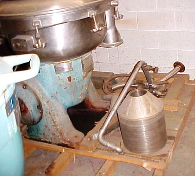 Alfa-Laval BRPX 213 34H parts machine, 316SS.