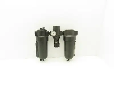 Dayton 4ZM09 Compressed Air Line Filter Regulator Lubricator Combo 3/4"npt
