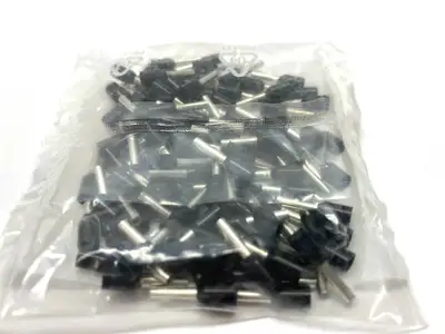 3200043 | Phoenix Contact AL 1,5-8 BK Black Crimp Ferrule Total 14mm L PKG OF 100 - New