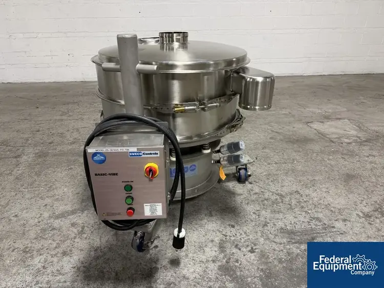 Used SWECO Sweco Basic-Vibe Sieve Shaker Sweco Screens Ohio US | Federal Equipment Company #1493732
