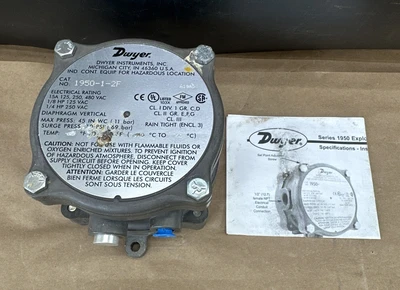 New | in-Stock Dwyer 1950-1-2F Relays & Switches Indiana US | J&J Industrial Supply #1328191