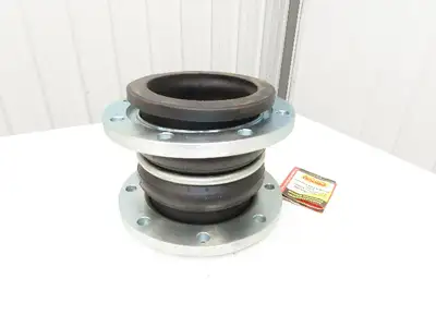 Proco 242-C  8"x 10"L Rubber Expansion Joint Type NN #150 Flanged Double-Sphere