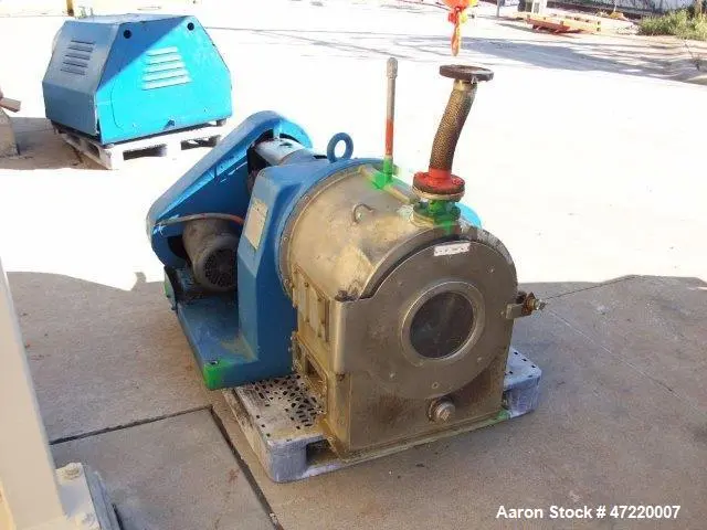 Used KRAUSS MAFFEI SZ-21 Basket Pusher Centrifuges Illinois US | Aaron Equipment #85595