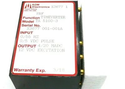 NEW AGM ELECTRONICS TA-4562-1 POWER SUPPLY TA 5100-3TIMEVERTER TA45621