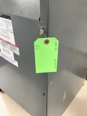 Square D 50S3H 50 KVA Transformer single Phase 240/480 LV 120/240