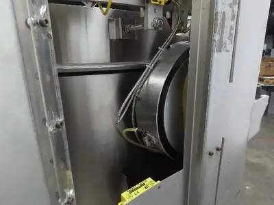 Fortville ROF Rotary Orienting Feeder 2-1/8x2" Spray Can Cap Sorter Stainless
