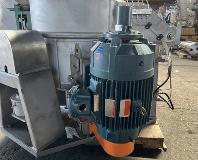 Western States 30 x 18 perforate basket centrifuge, 316L SS.