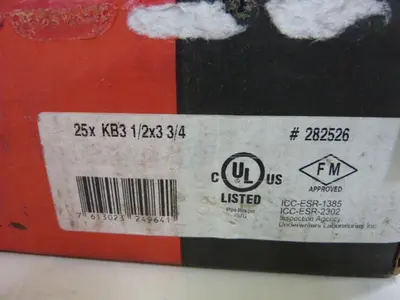 NEW HILTI KB3 1/2X3 3/4