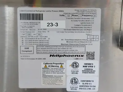 USED 2018 HILLPHOENIX GSD-12R