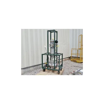Used OGDEN MFG. STAINLESS HEATED CANISTER