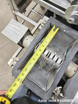 Stainless Hammer Mill by Fitzpatrick – Screw Feeder, Mounted on Casters