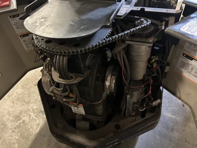 Used Crown PC4500-60 Electric 24V Battery Ride-On Pallet Jack / Order Picker
