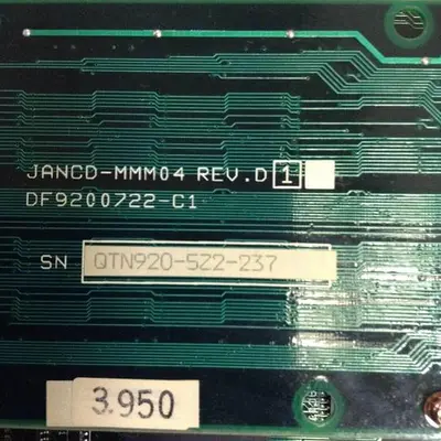 USED YASKAWA JANCD-MCP02B-1 REV D