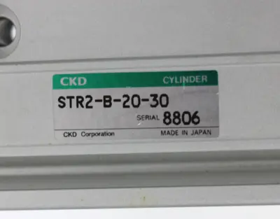 CKD STR2-B-20-30 Pneumatic Twin Rod Cylinder, 20mm Bore, 30mm Stroke