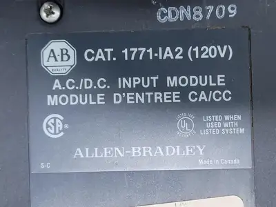 USED ALLEN-BRADLEY 1771-IA2