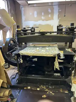 USED 1919 SEYBOLD DUAL HEAD DIE PRESS