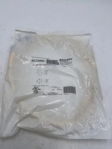 New | in-Stock BALLUFF BALLUFF BCC05ML Cable & Wire | ND Industrial Surplus #1214165