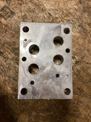 DAMAN AD07TPAB4S Tapping Plate Aluminum Manifold