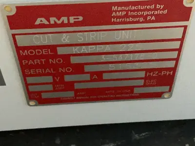 Used KOMAX KAPPA 225 Wire Strippers Ohio US | HGR 24 #1457339
