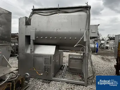 USED Weiler & Co, Inc. 220 Cu Ft Weiler Provisur Dual Shaft Paddle Mixer, Model M12900, S/S