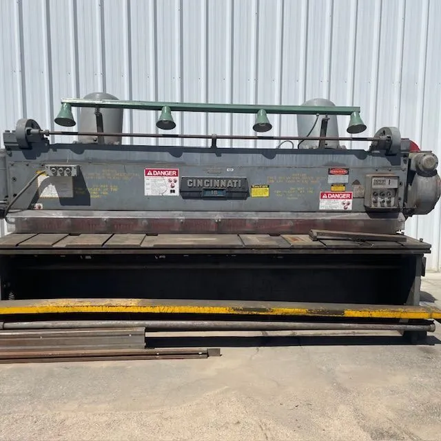 Used CINCINNATI INC 1810 Power Squaring Shears (Inch) California US | Emrick Machinery Sales #177108