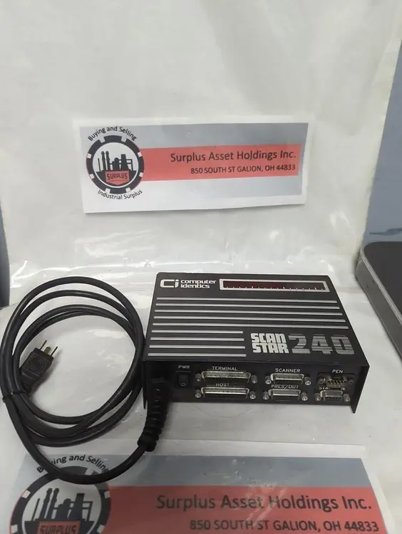Used COMPUTER IDENTICS A1-62630-111 Barcode Scanners Ohio US | Surplus Asset Holdings #1475123