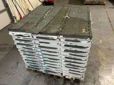 TAMKO Pallet of 69+ Bundles of- Perforated Starter 105 lin. ft. Eave and Rake Roofing Starter Strip Shingles Retail Value of $3,309.93