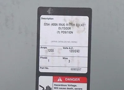 NEW SIEMENS W1MM1400-225 RAINPROOF METER MODULE W1MM1400225