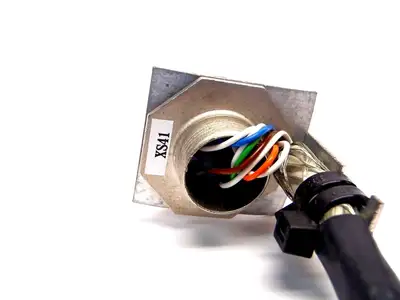 12 Pin Watertight Female Connector to D-Sub Robot Cableset 300V 80Deg C 13" Inch - Used