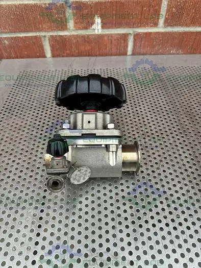 Used 2 GEMU STAINLESS STEEL  DIAPHRAGM VALVE W/ 2" TO 1/2" SANITARY FITTINGS Valves/Fittings California US | Equipment Lab #485727