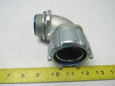 Thomas & Betts 1-1/2" Malleable Iron 90 Degree Liquidtight Connector Lot Of 3
