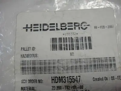 USED HEIDELBERG HDM315547