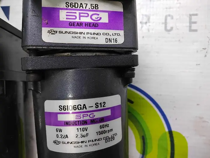 Used SPG SUNGSHIN S6106GA-S12 Motors (misc) Florida US | SMT Resource #484346