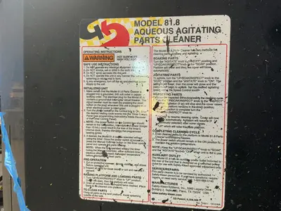 Used SAFETYKLEEN 81.8 Washers Ohio US | HGR 24 #1250473