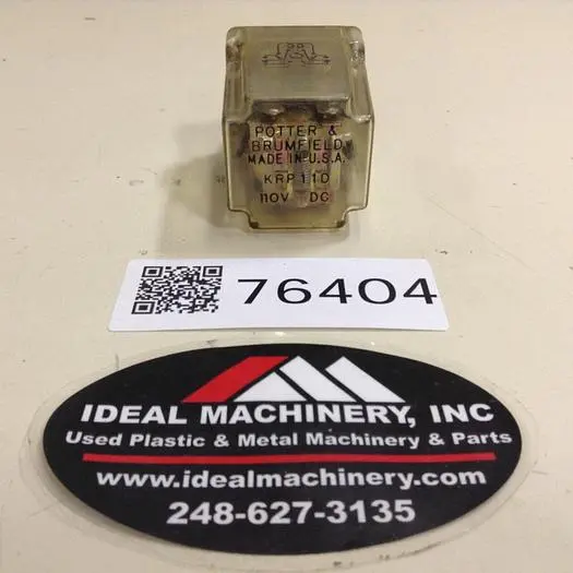 Used POTTER & BRUMFIELD KRP11D Relays & Switches Michigan US | Ideal Machinery #590516