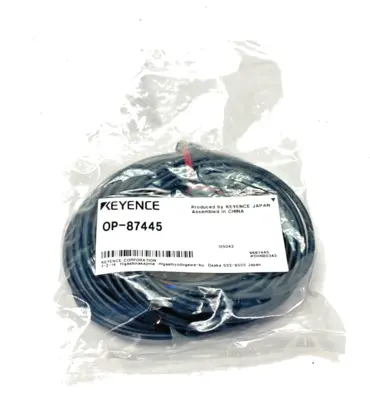 NEW KEYENCE PANEL/MONITOR POWER CABLE M8 4-PIN