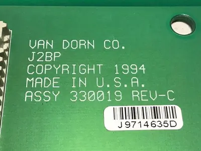 USED VAN DORN PC330-019 330-019