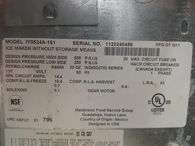 USED MANITOWOC UY0524A-161