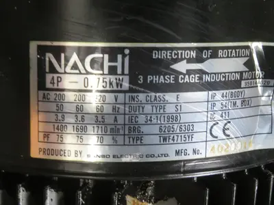 Used NACHI UVN-1A-0A2-07-4-61410 Hydraulic Power Packs Texas US | Aucto #1308482