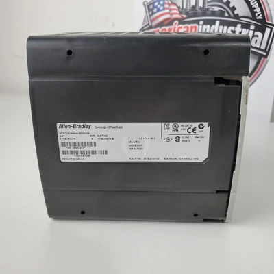 Used Allen-Bradley 1756-PA72 Misc Industrial Equipment California US | American Industrial Supply Co. #1377169