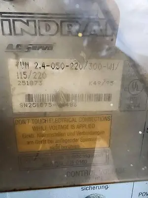 USED INDRAMAT TVM 2.4-050-220/300-W1/115/220