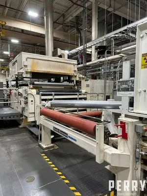 1996 BLACK CLAWSON Tandem Extrusion Coating Line Extrusion Lines, Coating | Mark One Machinery (49)