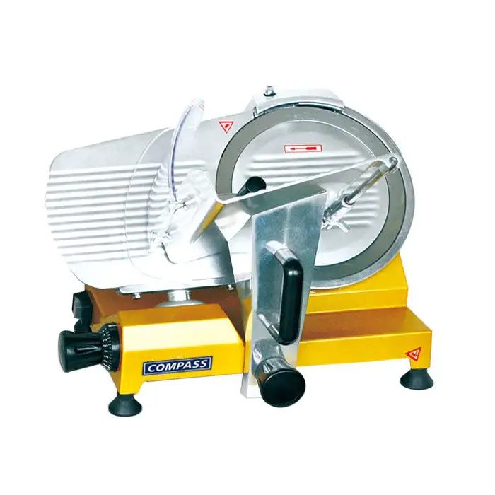 Compass 9" Commercial Meat Slicer – 120W, Aluminum Alloy, Adjustable Thickness, 220V