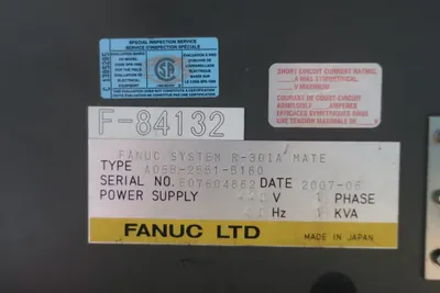 USED 2007 FANUC LR MATE 200IC R-30IA MATE